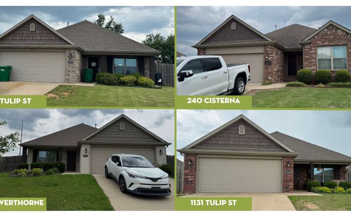 Pictures of Multifamily property located at 1271 Tulip St, Centerton, AR 72719, 240 Cisterna Dr, Centerton, AR 72719, 1011 Silverthrone, Centerton, AR 72719, 1131 Tulip St, Centerton, AR 72719 for sales - image #1