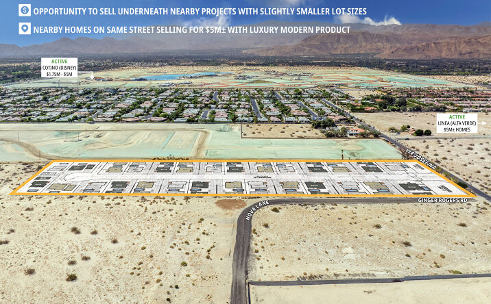 Pictures of Land property located at 35050 Via Josefina, Rancho Mirage, CA 92270 for sales - image #1