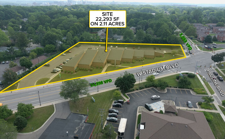 Pictures of Mixed Use, Office, Retail property located at 1898 W Stadium Blvd, Ann Arbor, MI 48103 for sales - image #1