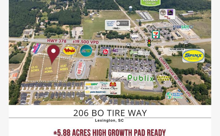 Pictures of Land property located at 206 Bo Tire Way, Lexington, SC 29072 for sales - image #1