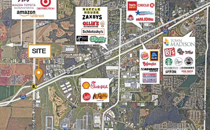 Pictures of Land property located at 10081 County Line Rd, Madison, AL 35758 for sales - image #1