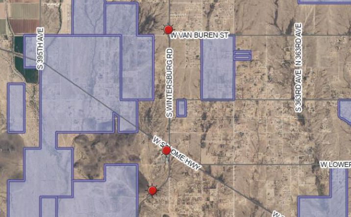 Pictures of Land property located at 385th S W vineyard Rd 1, Tonopah, AZ 85354 for sales - image #1