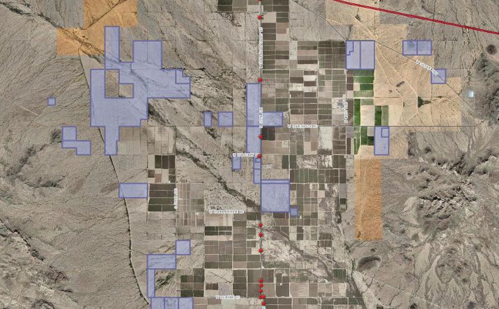 Pictures of Land property located at 523rd Ave W Dobbins Rd, Tonopah, AZ 85354 for sales - image #1