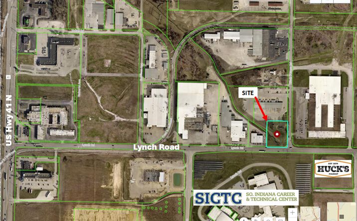 Pictures of Land, Office property located at 4004 Hitch and Peters Rd, Evansville, IN 47711 for sales - image #1