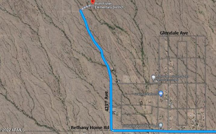 Pictures of Land property located at 423rd N of Glendale, Tonopah, AZ 85354 for sales - image #1