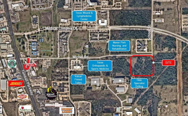 Pictures of Land property located at 0 School Rd, Tomball, TX 77375 for sales - image #1