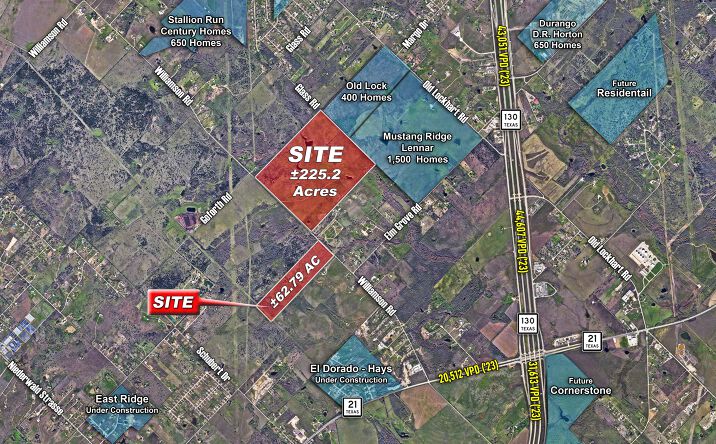 Pictures of Land property located at 7800 Williamson Rd, Kyle, TX 78640 for sales - image #1
