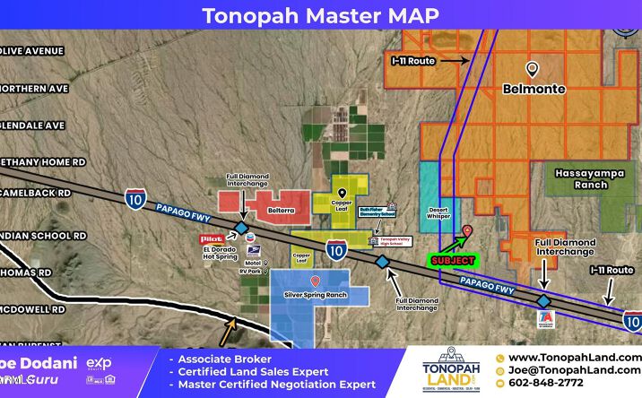 Pictures of Land property located at 363rd W Indian School RD 1, Tonopah, AZ 85354 for sales - image #1