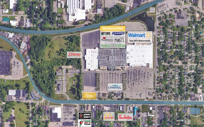 Pictures of Retail, Land property located at 1860 West Michigan Ave, Jackson, MI 48852 for sales - image #1