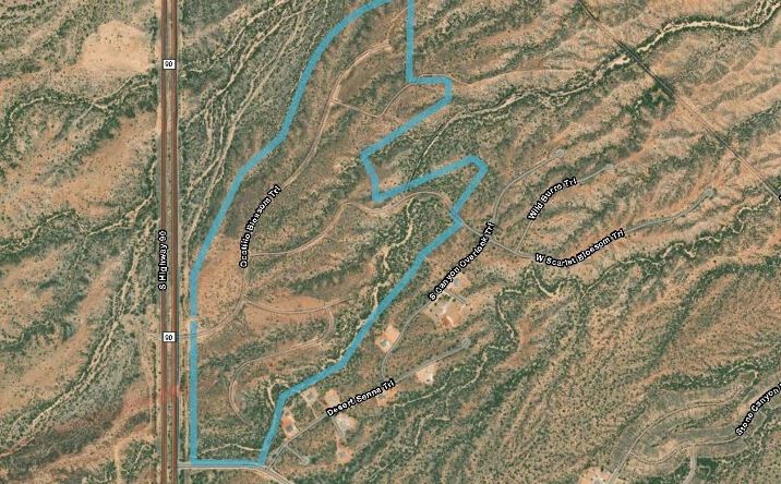Pictures of Land property located at 1648 South Arroyo Bend Pass, Benson, AZ 85602 for sales - image #1