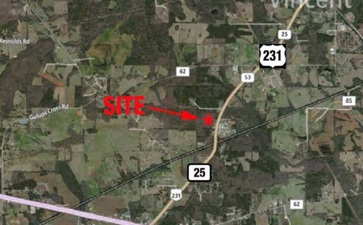 Pictures of Land property located at 40889 AL-25, Vincent, AL 35178 for sales - image #1