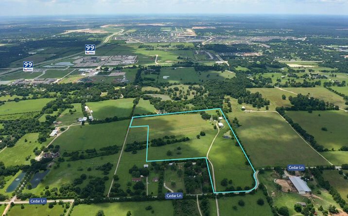 Pictures of Land property located at 20119 Cedar Ln, Tomball, TX 77377 for sales - image #1