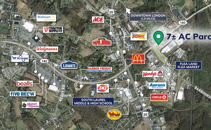 Pictures of Land property located at 100 Barbourville Rd, London, KY 40744 for sales - image #1