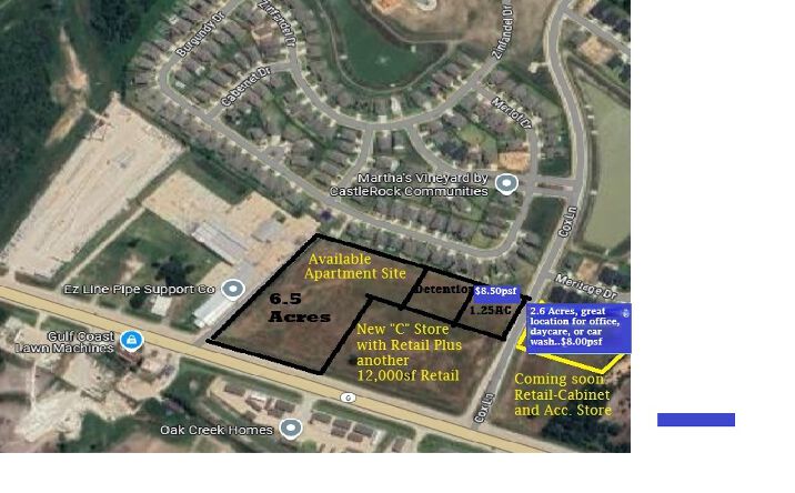 Pictures of Land, Special Purpose property located at Hwy 6 and Cox Lane, Alvin, Alvin, TX 77511 for sales - image #1