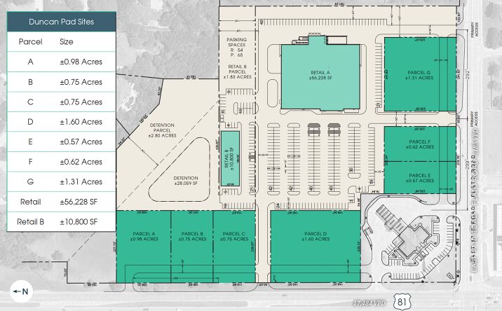 Pictures of Retail, Land property located at 1521 W Plato Rd, Duncan, OK 73533 for sales - image #1