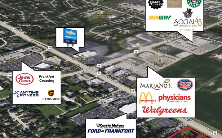 Pictures of Land property located at 9301 W Lincoln Highway, Frankfort, IL 60423 for sales - image #1