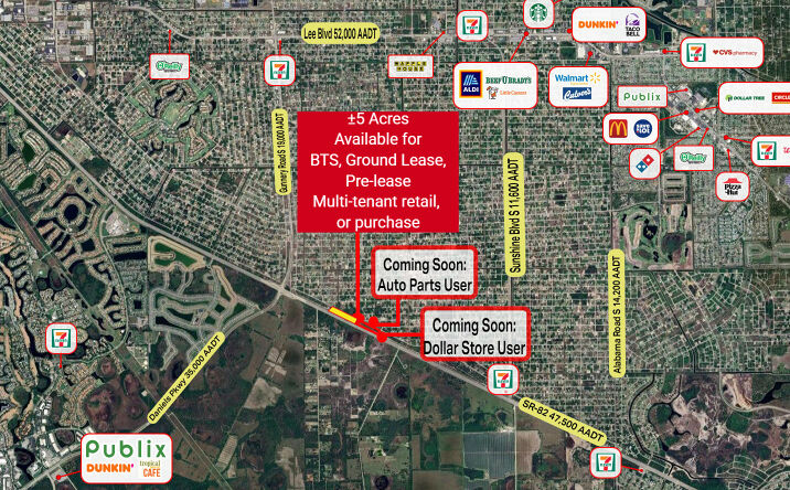 Pictures of Land property located at 1252 Meadow Rd, Lehigh Acres, FL 33976 for sales - image #1