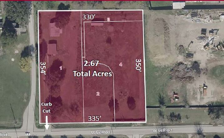 Pictures of Retail, Land property located at 21224 & 21410 W. Bellfort, Richmond, TX 77407 for sales - image #1