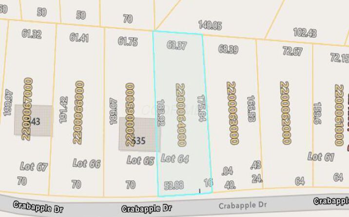 Pictures of Land property located at 531 Crabapple Drive, Howard, OH 43028 for sales - image #1