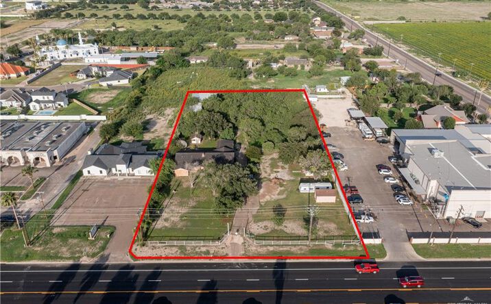 Pictures of Land property located at 5532 S Jackson Road, Edinburg, TX 78539 for sales - image #1