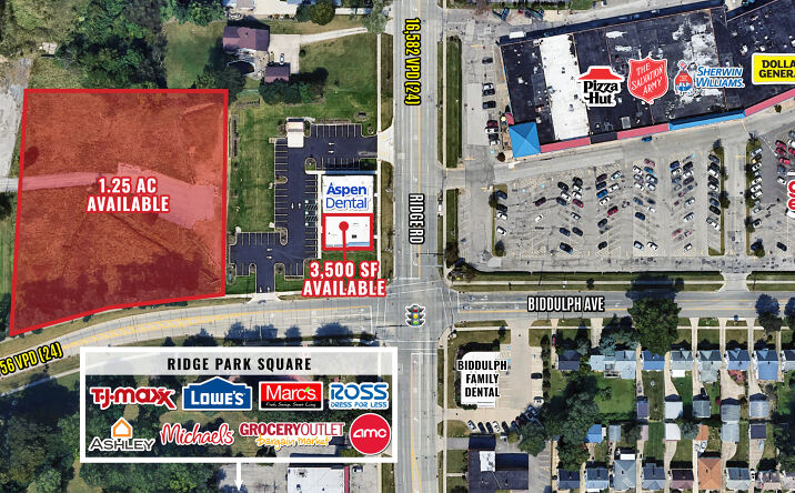 Pictures of Land property located at 4630 Ridge Rd, Brooklyn, OH 44144 for sales - image #1