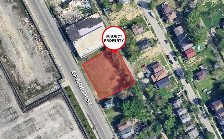 Pictures of Land property located at 6400 Epworth St, Detroit, MI 48210 for sales - image #1