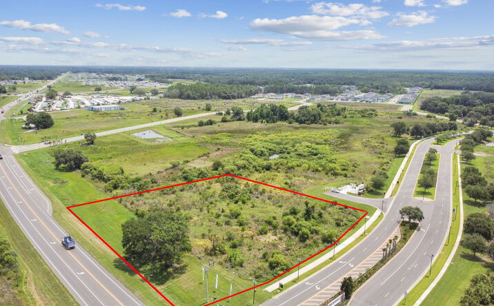 Pictures of Land property located at 0 Gall Boulevard @ Rapid River Dr (NE Corner), Zephyrhills, FL 33541 for sales - image #1