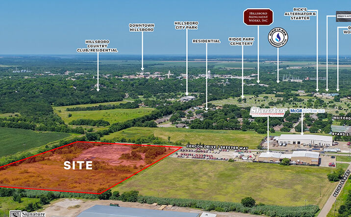 Pictures of Land property located at 201 Cercon Dr, Hillsboro, TX 76645 for sales - image #1