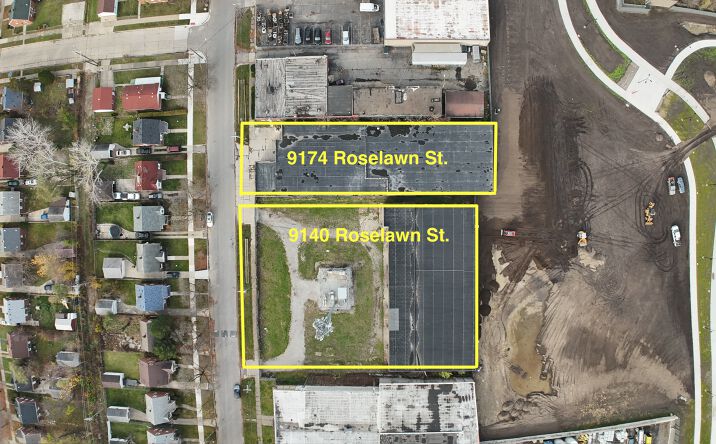 Pictures of Industrial property located at 9140-9174 Roselawn, Detroit, MI 48204 for sales - image #1