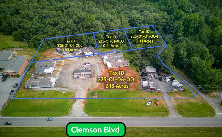 Pictures of Land property located at 10149 & 10161 Clemson Blvd, Seneca, SC 29678 for sales - image #1
