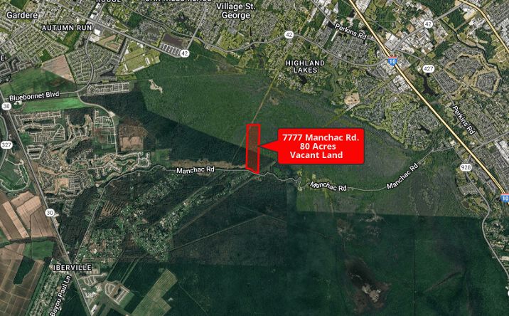Pictures of Land, Multifamily property located at 7777 Manchac Rd, Saint Gabriel, LA 70776 for sales - image #1