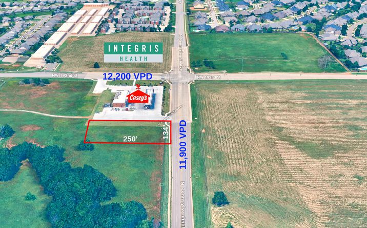 Pictures of Land property located at 19241 N Pennsylvania Ave, Edmond, OK 73012 for sales - image #1