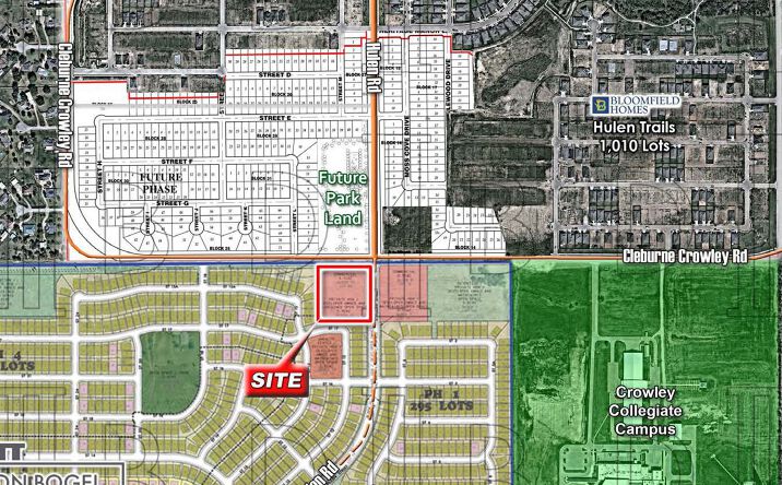 Pictures of Land property located at Hulen St. & Cleburne Crowley Rd, Fort Worth, TX 76036 for sales - image #1