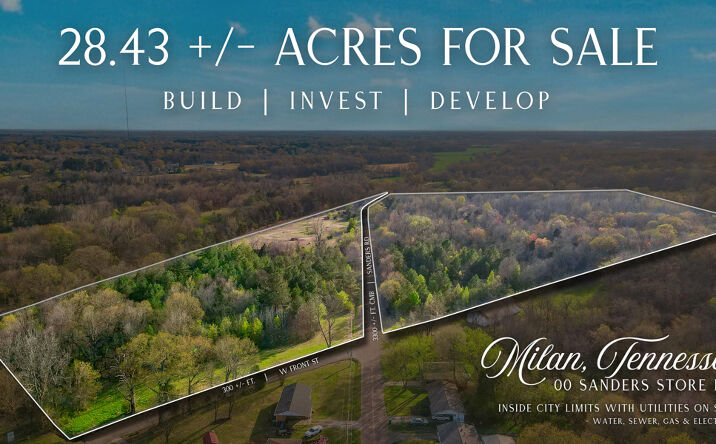 Pictures of Land property located at 00 Sanders Store Rd, Milan, TN 38358 for sales - image #1