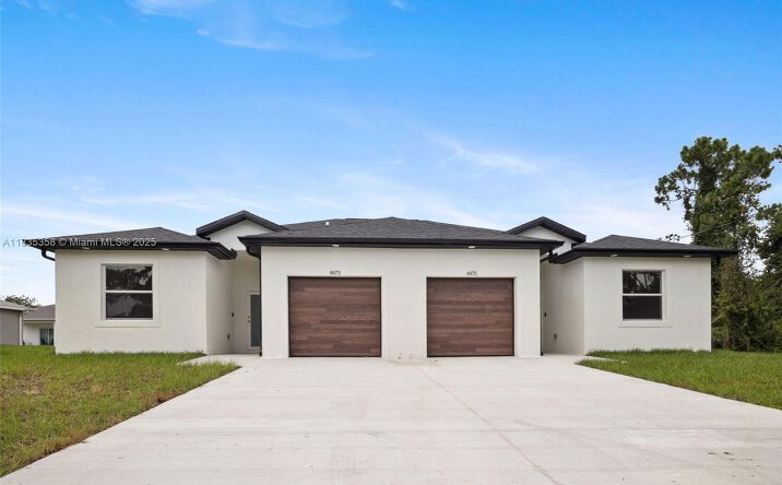 Pictures of Multifamily property located at 4873/4875 29TH STREET SW, Lehigh Acres, FL 33973 for sales - image #1
