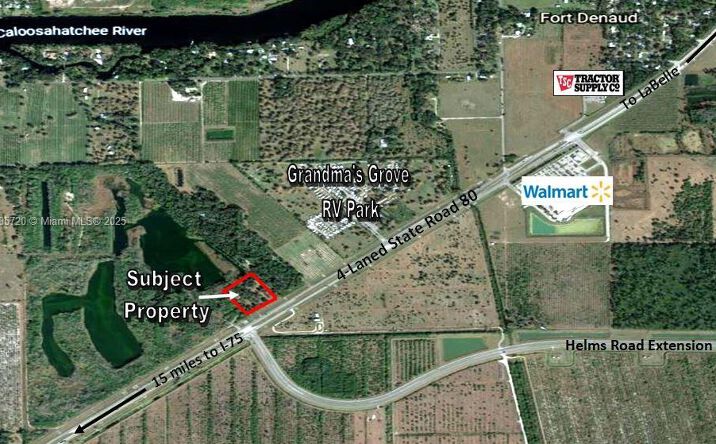 Pictures of Land property located at 2490 W State Road 80, La Belle, FL 33935 for sales - image #1