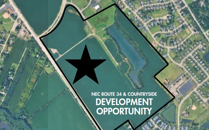 Pictures of Land property located at NEC Route 34 and Countryside, Yorkville, IL 60560 for sales - image #1