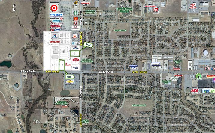 Pictures of Land property located at NWQ of Cache Rd & NW 82nd St, Lawton, OK 73505 for sales - image #1