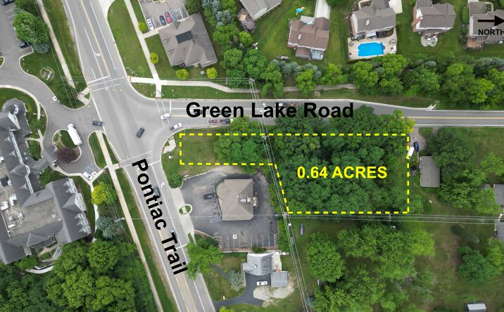 Pictures of Land property located at 4585 Green Lake Rd, West Bloomfield, MI 48323 for sales - image #1