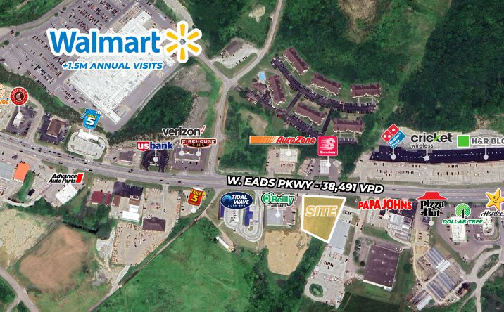 Pictures of Land, Retail property located at 1108 W. Eads Parkway, Lawrenceburg, IN 47025 for sales - image #1