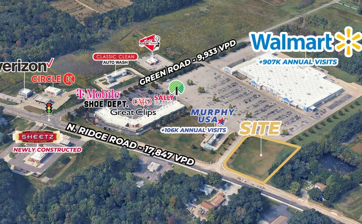 Pictures of Land, Retail property located at 0 N. Ridge Road, Madison, OH 44057 for sales - image #1