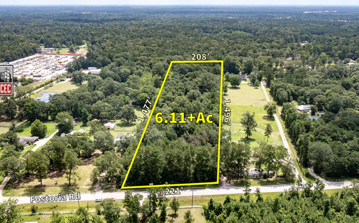 Pictures of Land property located at 10277 Fostoria Rd, Cleveland, TX 77328 for sales - image #1