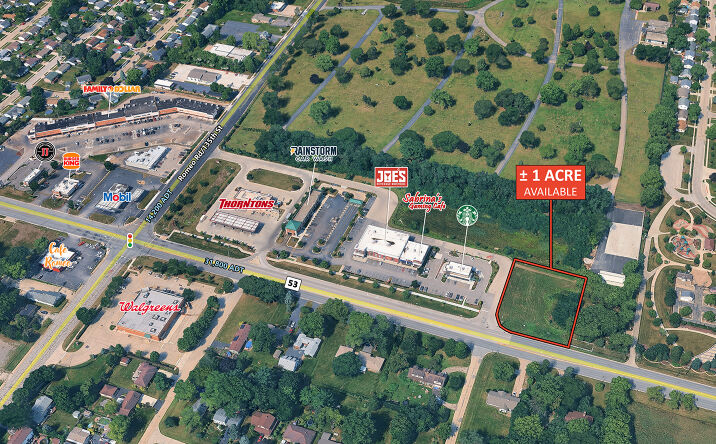 Pictures of Land, Retail property located at NWC Independence St and 135th St, Romeoville, IL 60446 for sales - image #1