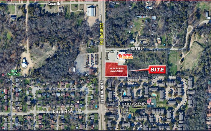 Pictures of Land property located at 6450 S Cockrell Hill Rd, Dallas, TX 75236 for sales - image #1