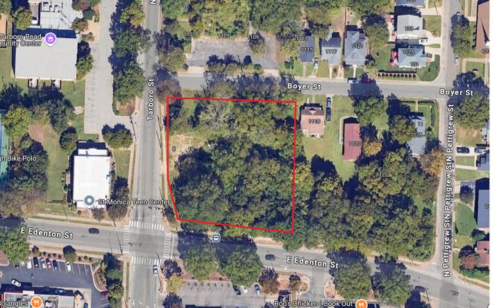 Pictures of Land property located at 12 ,14, 18 and 20 Tarboro Street, Raleigh, NC 27610 for sales - image #1