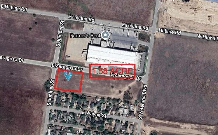 Pictures of Land property located at 1350 E Zaragosa Drive, Pharr, TX 78577 for sales - image #1