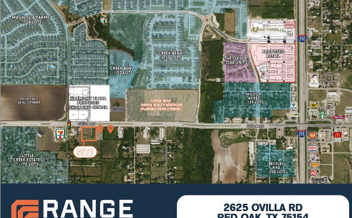 Pictures of Land property located at 2625 Ovilla Rd, Red Oak, TX 75154 for sales - image #1