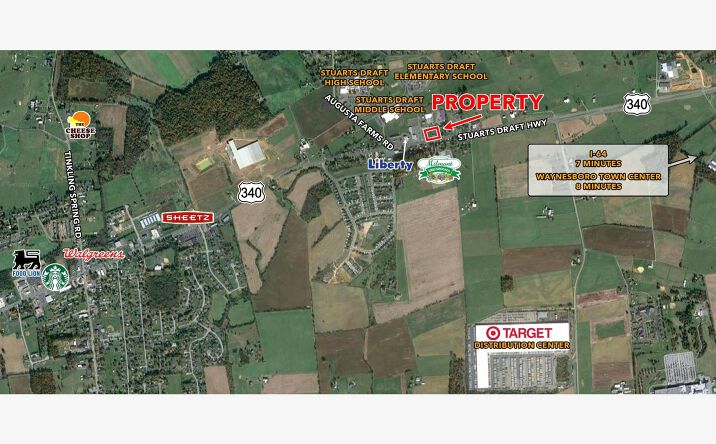 Pictures of Land property located at 3318 Stuarts Draft Hwy, Waynesboro, VA 22980 for sales - image #1