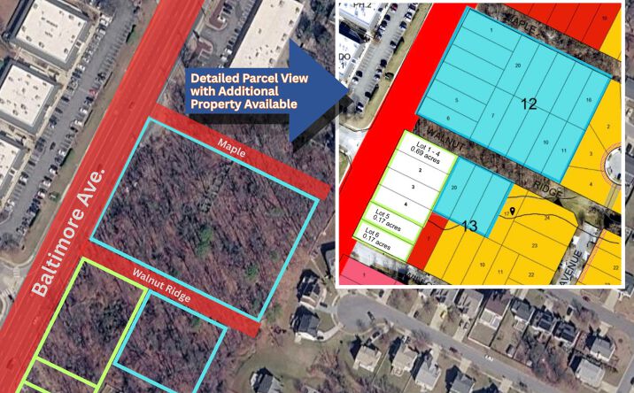 Pictures of Land, Mixed Use property located at 13909 Baltimore Ave, Laurel, MD 20707 for sales - image #1