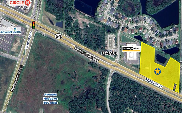 Pictures of Land property located at 31721 FL-54, Zephyrhills, FL 33543 for sales - image #1